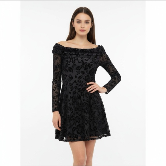Wild Fable Black off shoulder  Dress xl - Picture 1 of 7